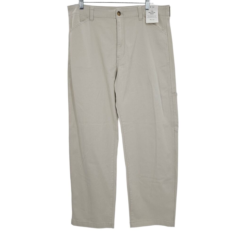 Madewell Womans size 32 The Balloon High Rise Barrel Pants Form Gray NW467 NEW